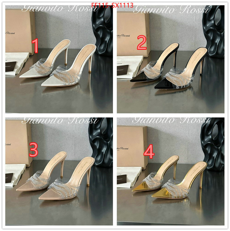 Women Shoes-Gianvito Rossi 2023 luxury replicas ID: SX1113 $: 115USD