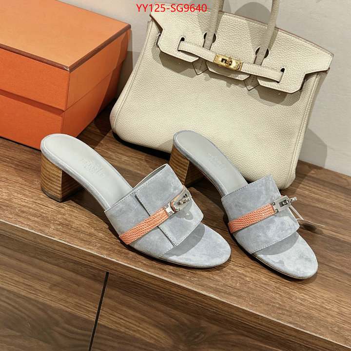 Women Shoes-Hermes counter quality ID: SG9640 $: 125USD