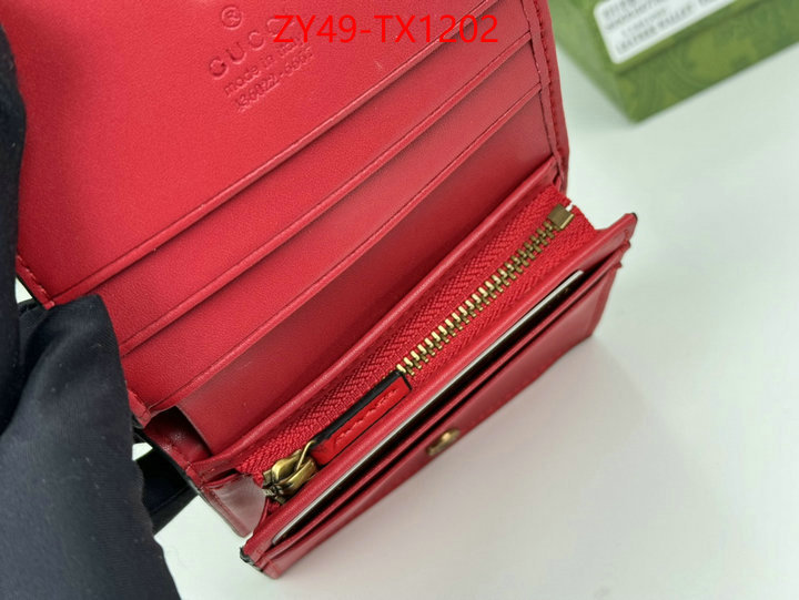 Gucci Bags(4A)-Wallet- top quality website ID: TX1202 $: 49USD,