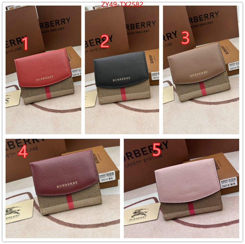 Burberry Bags(4A)-Wallet are you looking for ID: TX2582 $: 49USD,