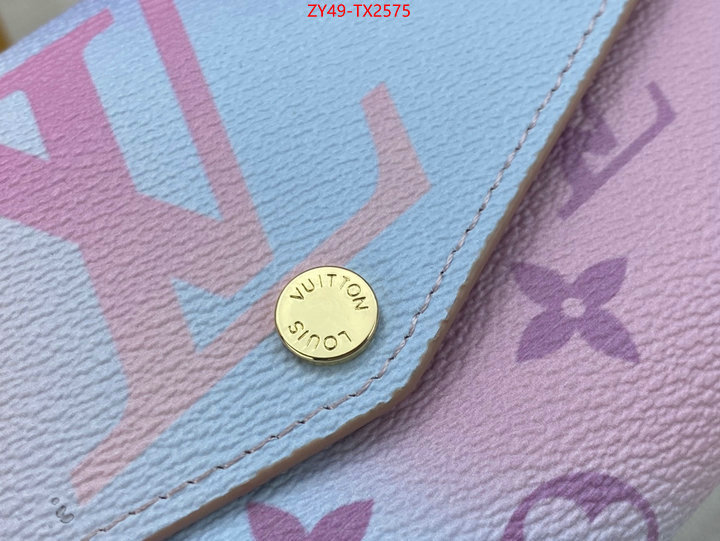 LV Bags(4A)-Wallet wholesale replica ID: TX2575 $: 49USD,