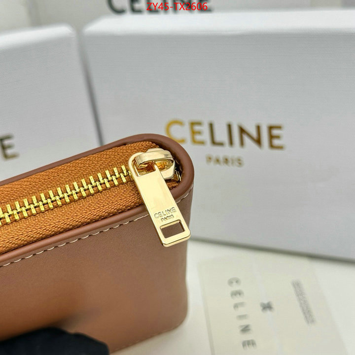 CELINE Bags(4A)-Wallet buy the best high quality replica ID: TX2606 $: 45USD,