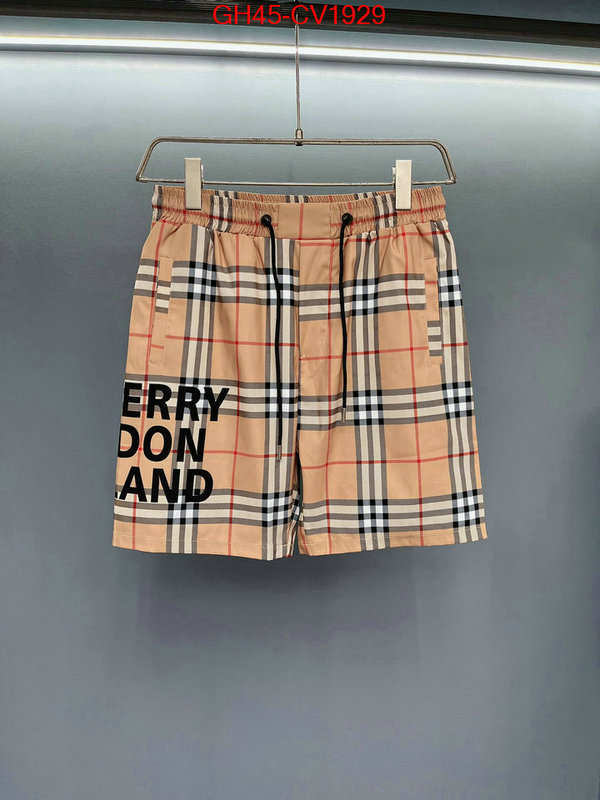 Clothing-Burberry shop the best high authentic quality replica ID: CV1929 $: 45USD