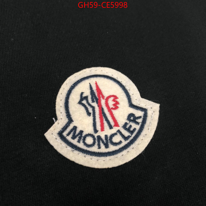 Clothing-Moncler aaaaa quality replica ID: CE5998 $: 59USD