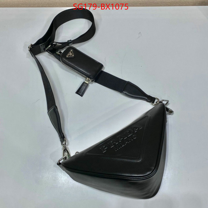 Prada Bags (TOP)-Triangle the online shopping ID: BX1075 $: 179USD,