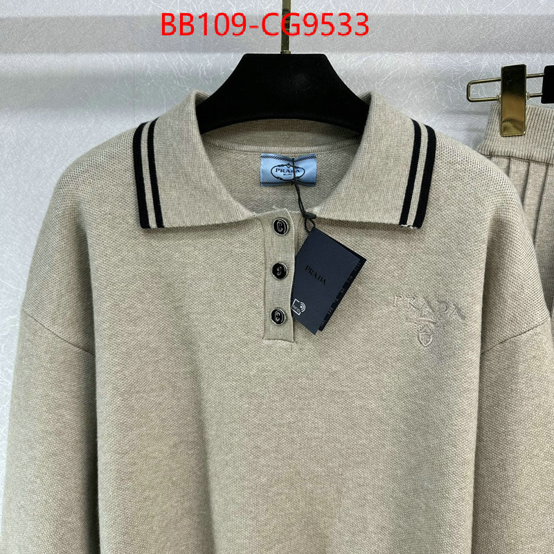 Clothing-Prada where could you find a great quality designer ID: CG9533 $: 109USD