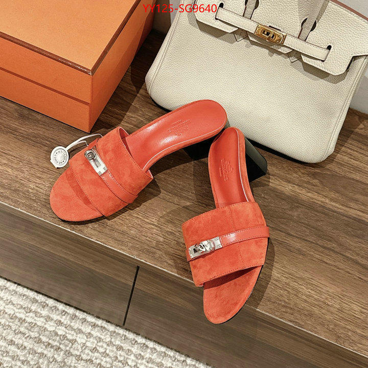 Women Shoes-Hermes counter quality ID: SG9640 $: 125USD