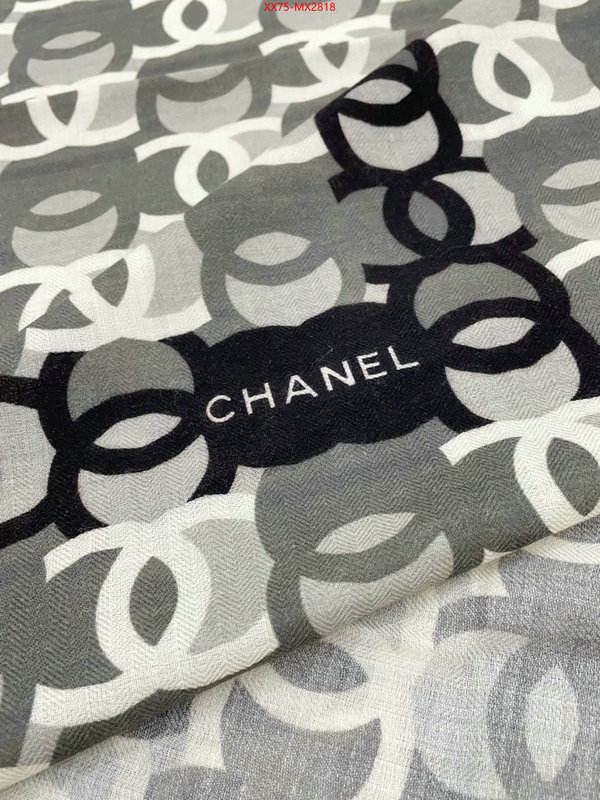 Scarf-Chanel top quality fake ID: MX2818 $: 75USD