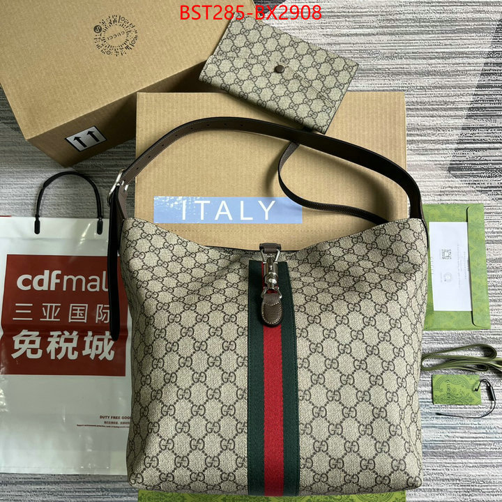 Gucci Bags(TOP)-Handbag- brand designer replica ID: BX2908 $: 285USD,