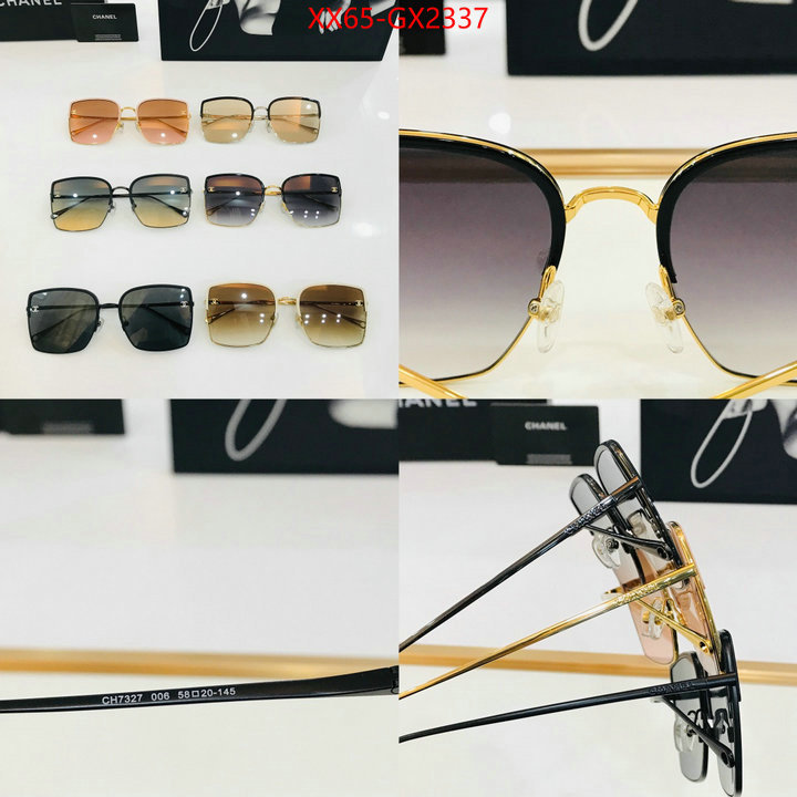 Glasses-Chanel replcia cheap from china ID: GX2337 $: 65USD