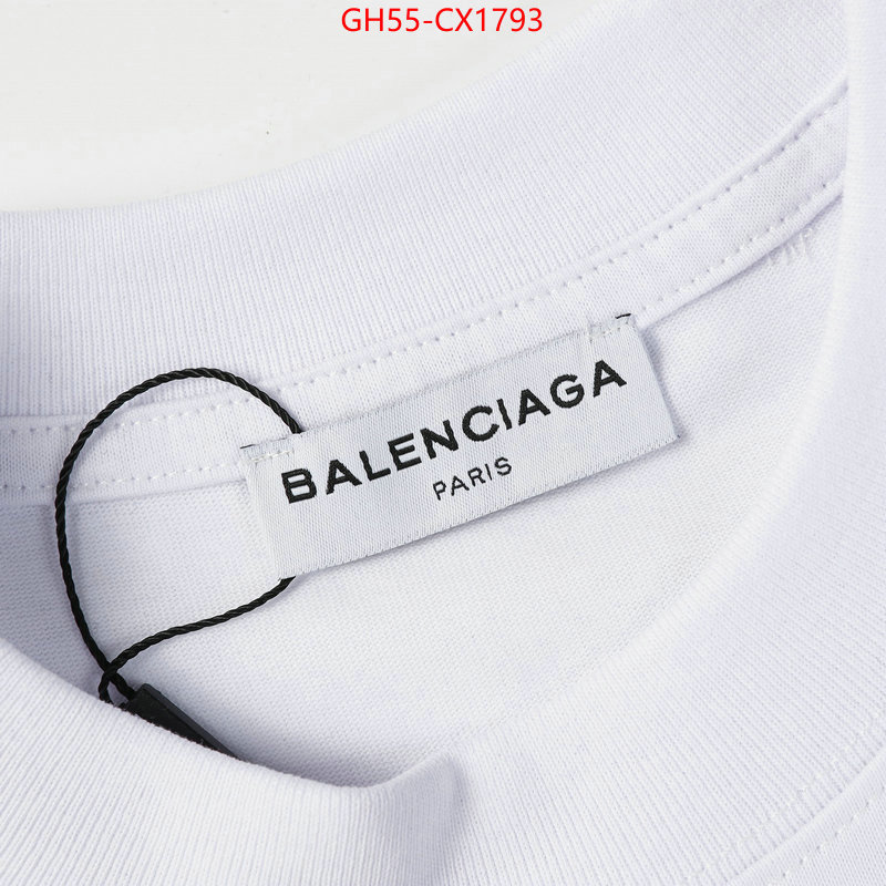 Clothing-Balenciaga aaaaa replica designer ID: CX1793 $: 55USD