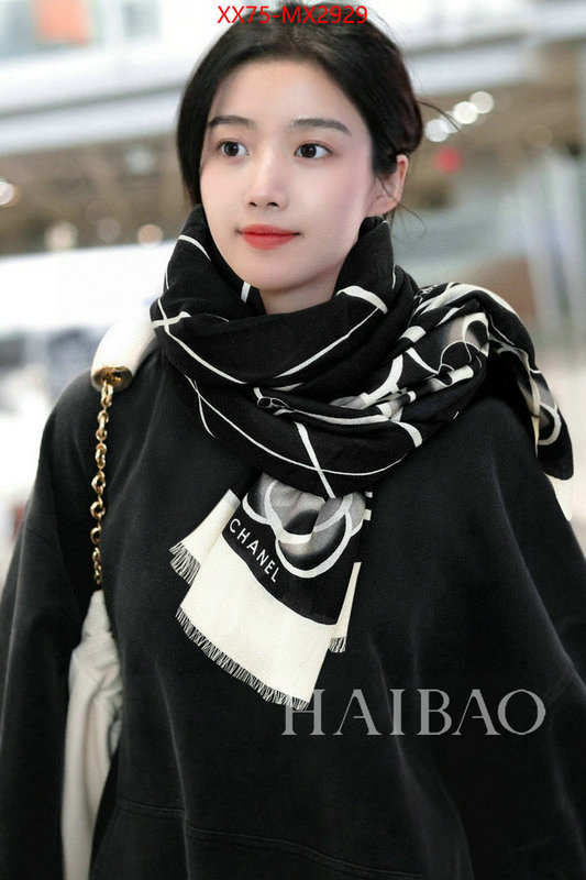 Scarf-Chanel sell online luxury designer ID: MX2929 $: 75USD