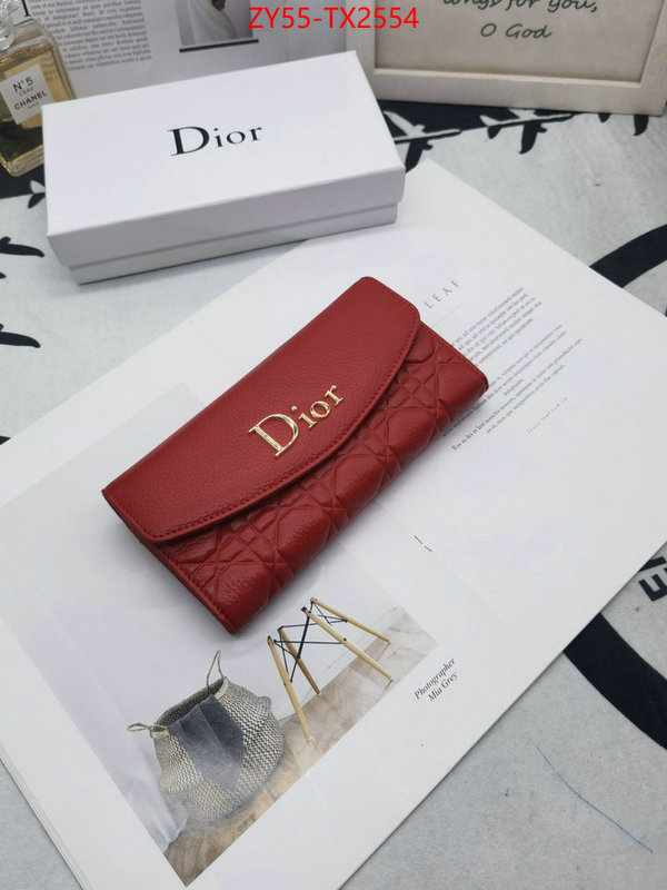 Dior Bags(4A)-Wallet- aaaaa customize ID: TX2554 $: 55USD,