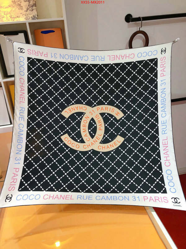 Scarf-Chanel buy high-quality fake ID: MX2011 $: 55USD