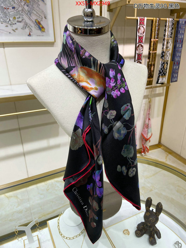 Scarf-Dior top quality designer replica ID: MX2949 $: 55USD