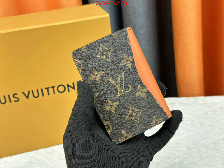 LV Bags(4A)-Wallet shop ID: TX2571 $: 39USD,