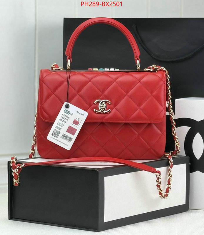 Chanel Bags(TOP)-Diagonal- buy top high quality replica ID: BX2501 $: 289USD,