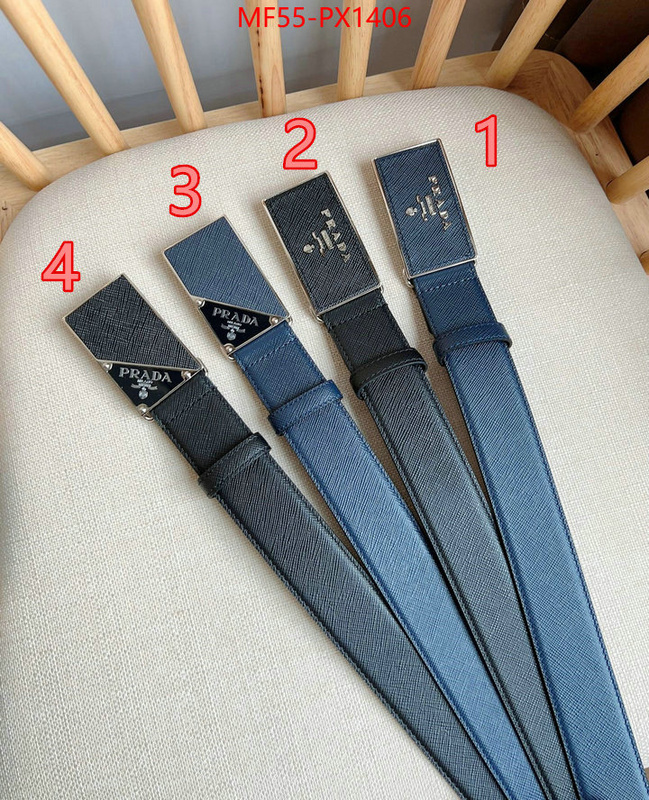 Belts-Prada buy replica ID: PX1406 $: 55USD