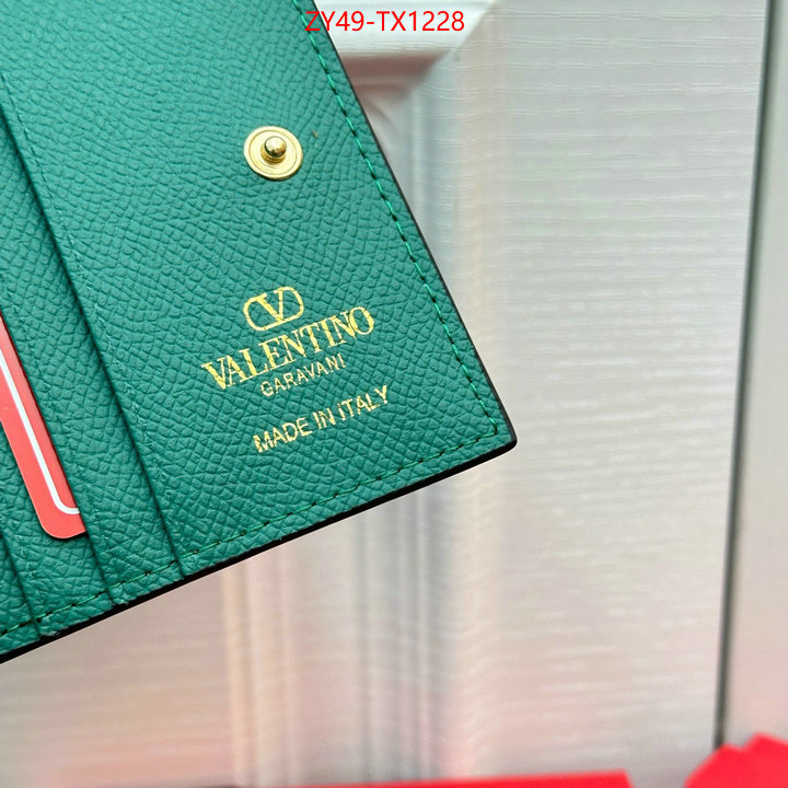 Valentino Bags(4A)-Wallet best luxury replica ID: TX1228 $: 49USD,