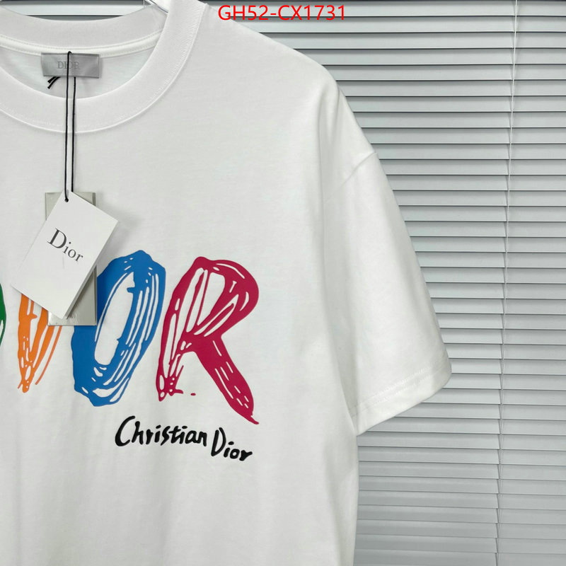 Clothing-Dior high quality customize ID: CX1731 $: 52USD