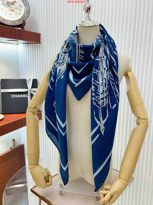 Scarf-Chanel fashion ID: MX2820 $: 75USD