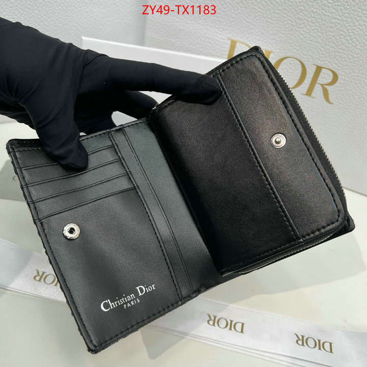 Dior Bags(4A)-Wallet- best quality designer ID: TX1183 $: 49USD,