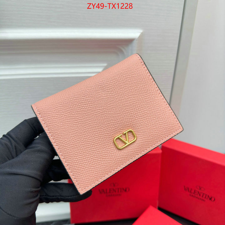 Valentino Bags(4A)-Wallet best luxury replica ID: TX1228 $: 49USD,