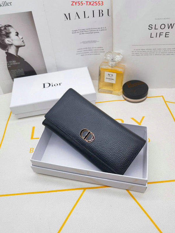 Dior Bags(4A)-Wallet- store ID: TX2553 $: 55USD,