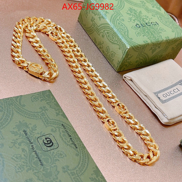 Jewelry-Gucci sell high quality ID: JG9982 $: 65USD