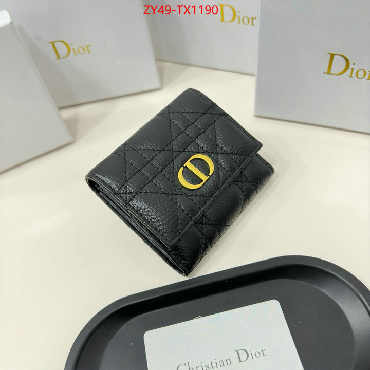 Dior Bags(4A)-Wallet- online from china designer ID: TX1190 $: 49USD,