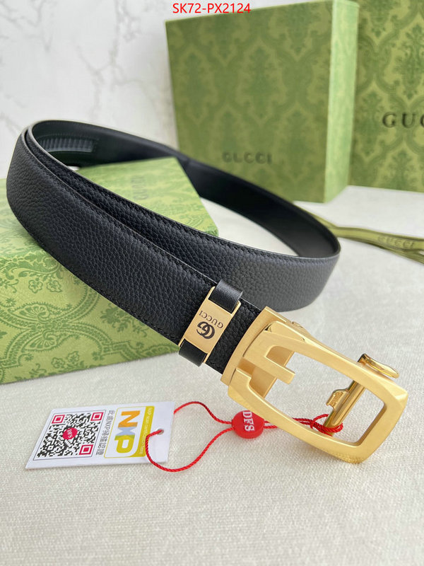 Belts-Gucci replica designer ID: PX2124 $: 72USD