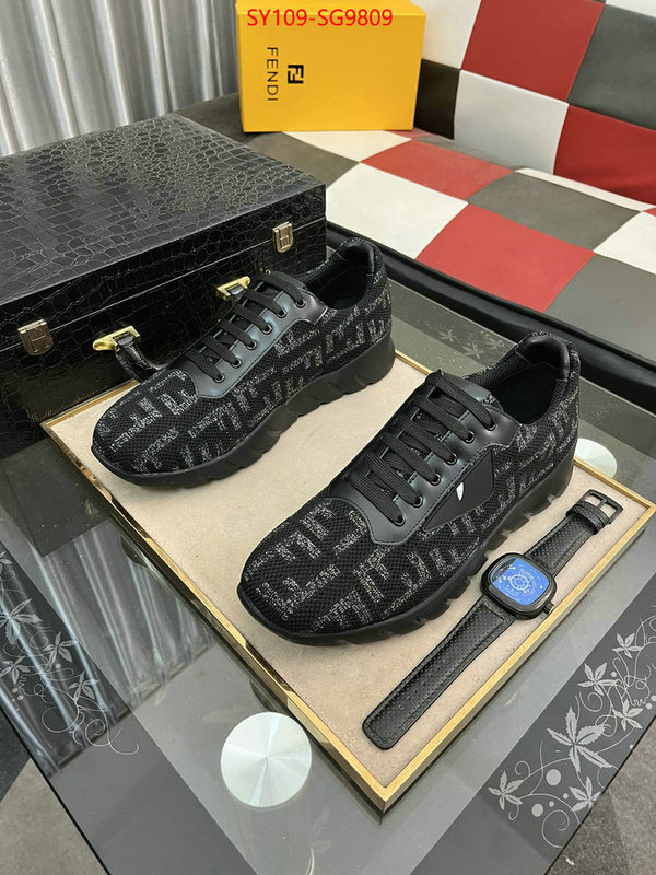 Men Shoes-Fendi top quality fake ID: SG9809 $: 109USD