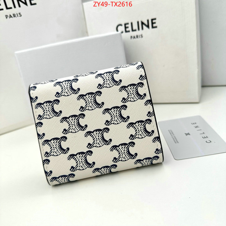 CELINE Bags(4A)-Wallet at cheap price ID: TX2616 $: 49USD,