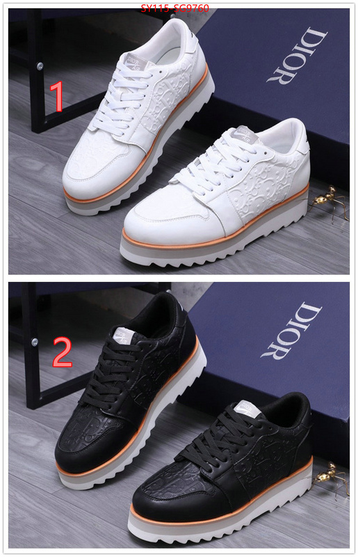 Men shoes-Dior buy high-quality fake ID: SG9760 $: 115USD