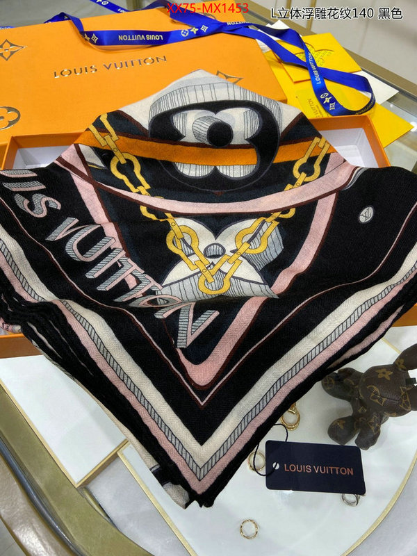 Scarf-LV customize best quality replica ID: MX1453 $: 75USD