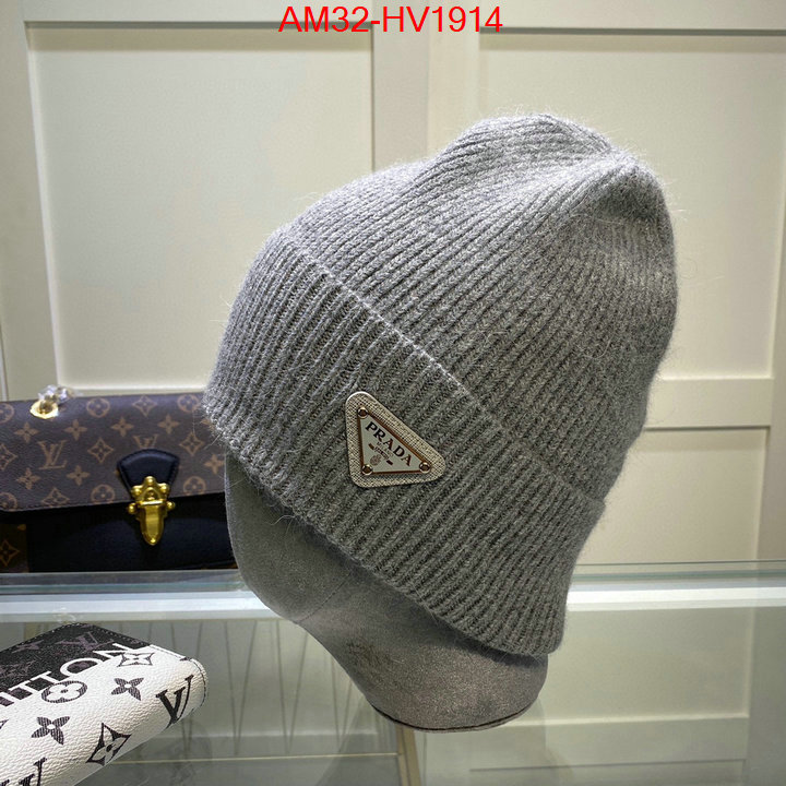 Cap (Hat)-Prada top brands like ID: HV1914 $: 32USD