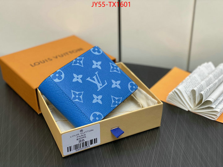 LV Bags(TOP)-Wallet is it illegal to buy ID: TX1601 $: 55USD