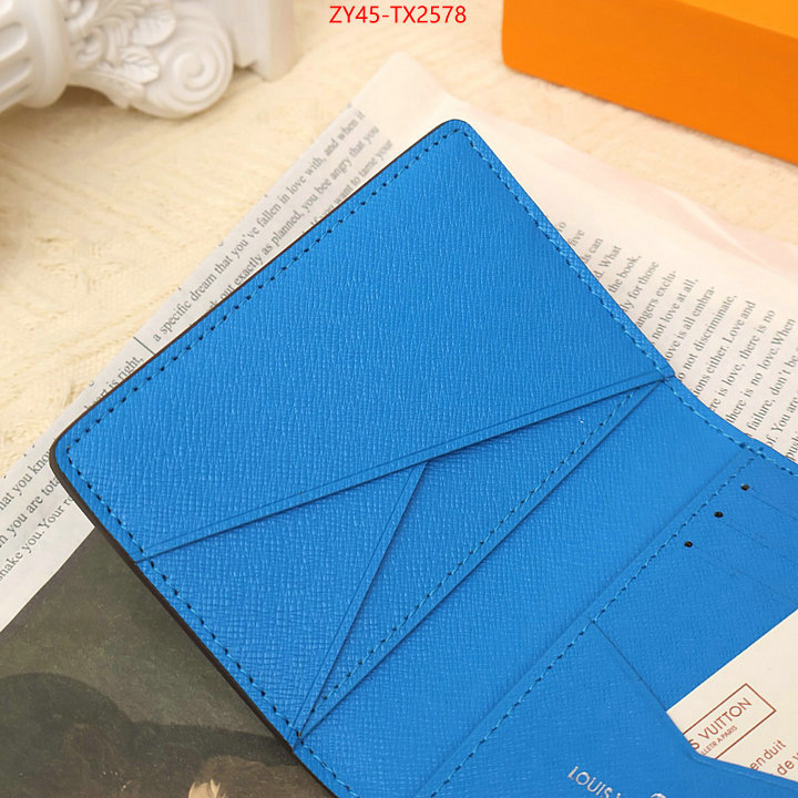 LV Bags(4A)-Wallet buy top high quality replica ID: TX2578 $: 45USD,