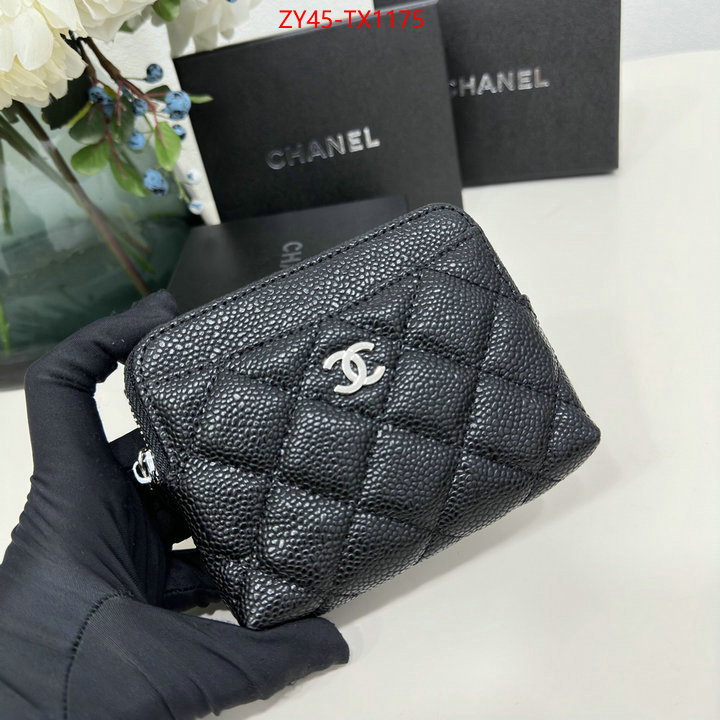 Chanel Bags(4A)-Wallet- wholesale designer shop ID: TX1175 $: 45USD,