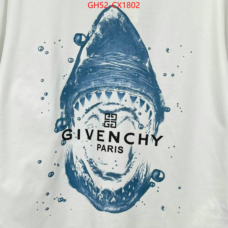 Clothing-Givenchy for sale online ID: CX1802 $: 52USD