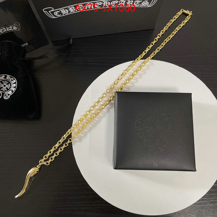 Jewelry-Chrome Hearts luxury cheap replica ID: JX1060 $: 75USD