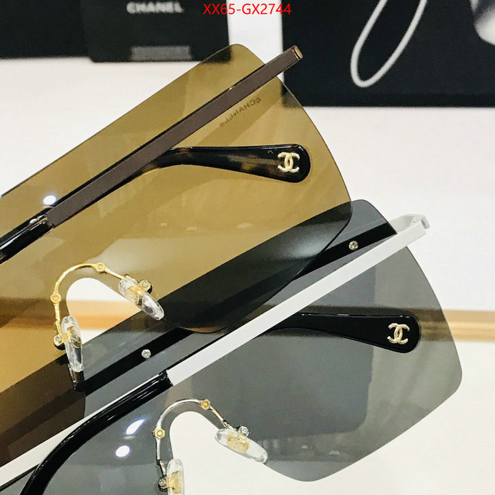 Glasses-Chanel mirror copy luxury ID: GX2744 $: 65USD