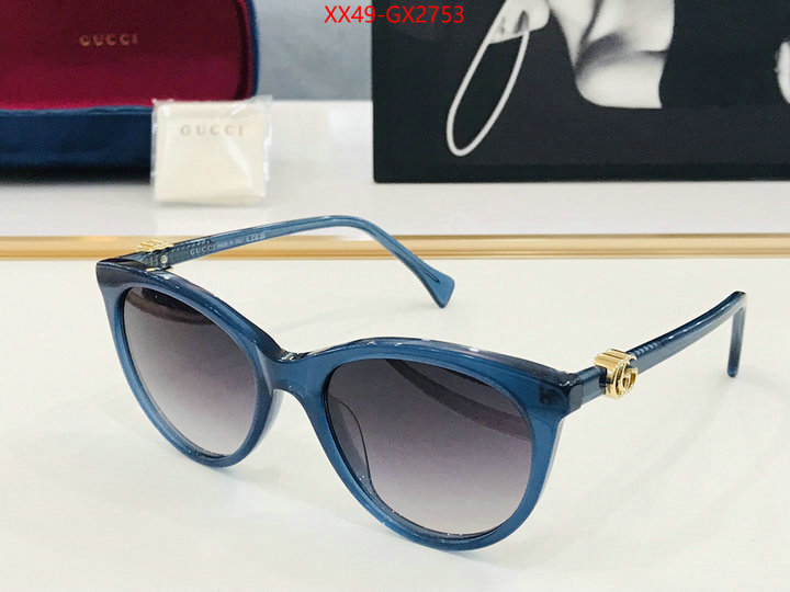 Glasses-Gucci outlet 1:1 replica ID: GX2753 $: 49USD