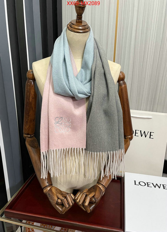 Scarf-Loewe 2023 perfect replica designer ID: MX2089 $: 69USD