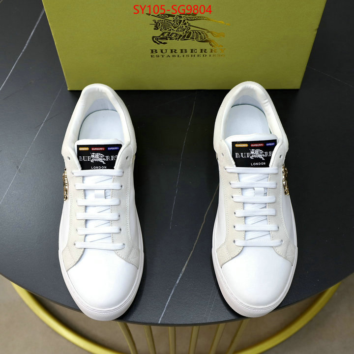 Men Shoes-Burberry quality aaaaa replica ID: SG9804 $: 105USD