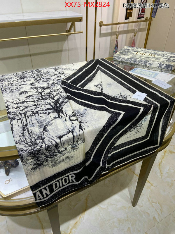 Scarf-Dior found replica ID: MX2824 $: 75USD