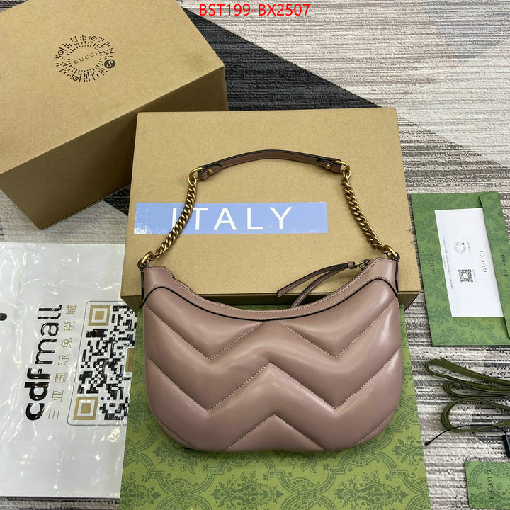 Gucci Bags(TOP)-Marmont high quality designer replica ID: BX2507 $: 199USD,