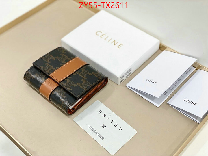 CELINE Bags(4A)-Wallet new ID: TX2611 $: 55USD,