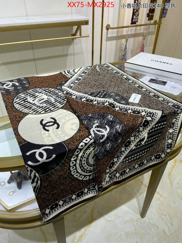 Scarf-Chanel fashion designer ID: MX2925 $: 75USD