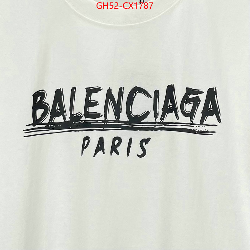 Clothing-Balenciaga find replica ID: CX1787 $: 52USD